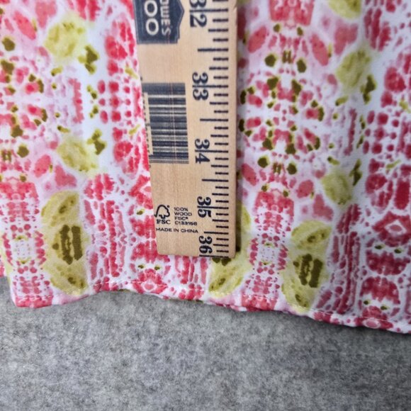 Womens Sleeveless Floral Print Halter Dress L Polyester Lightweight Multicolor - Picture 6 of 7